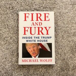 Fire and Fury Inside the Trump White House Hardback Book